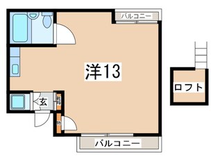 トーシンハイツ東林間の物件間取画像